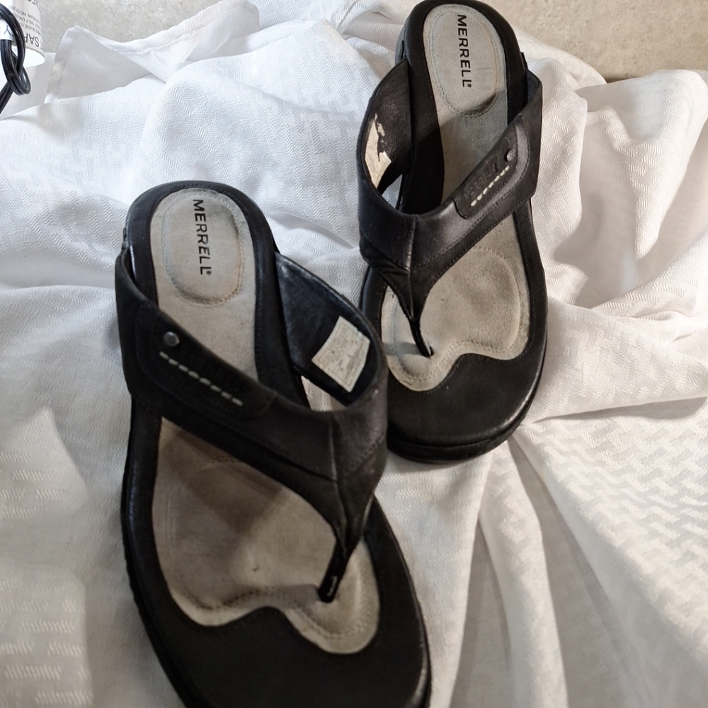 Merrell Luxe Women's Thong Classic Black Sandals
